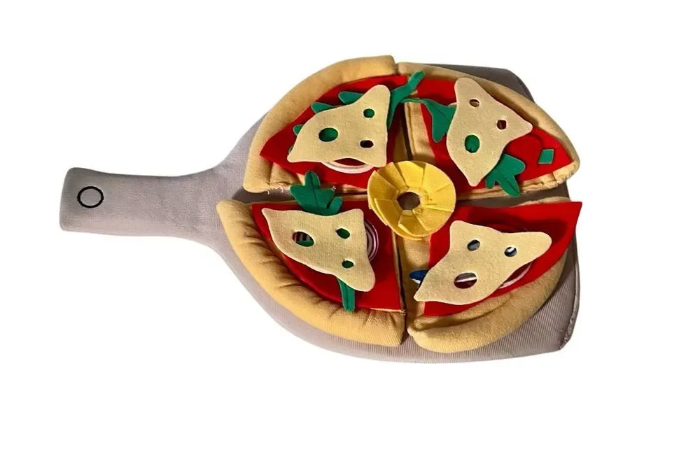 IKEA 24-Piece Pizza Set Felt DUKTIG